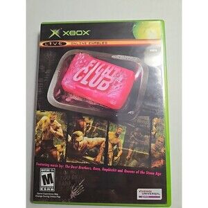 Fight Club (Microsoft Xbox, 2004) CIB Complete w/Manual, Case